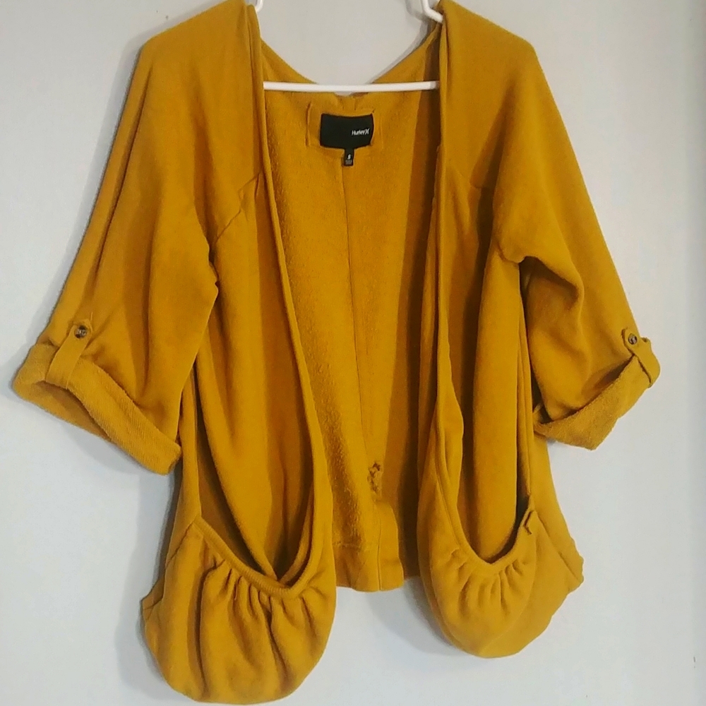 Vintage Hurley Cold Shoulder Cardigan
